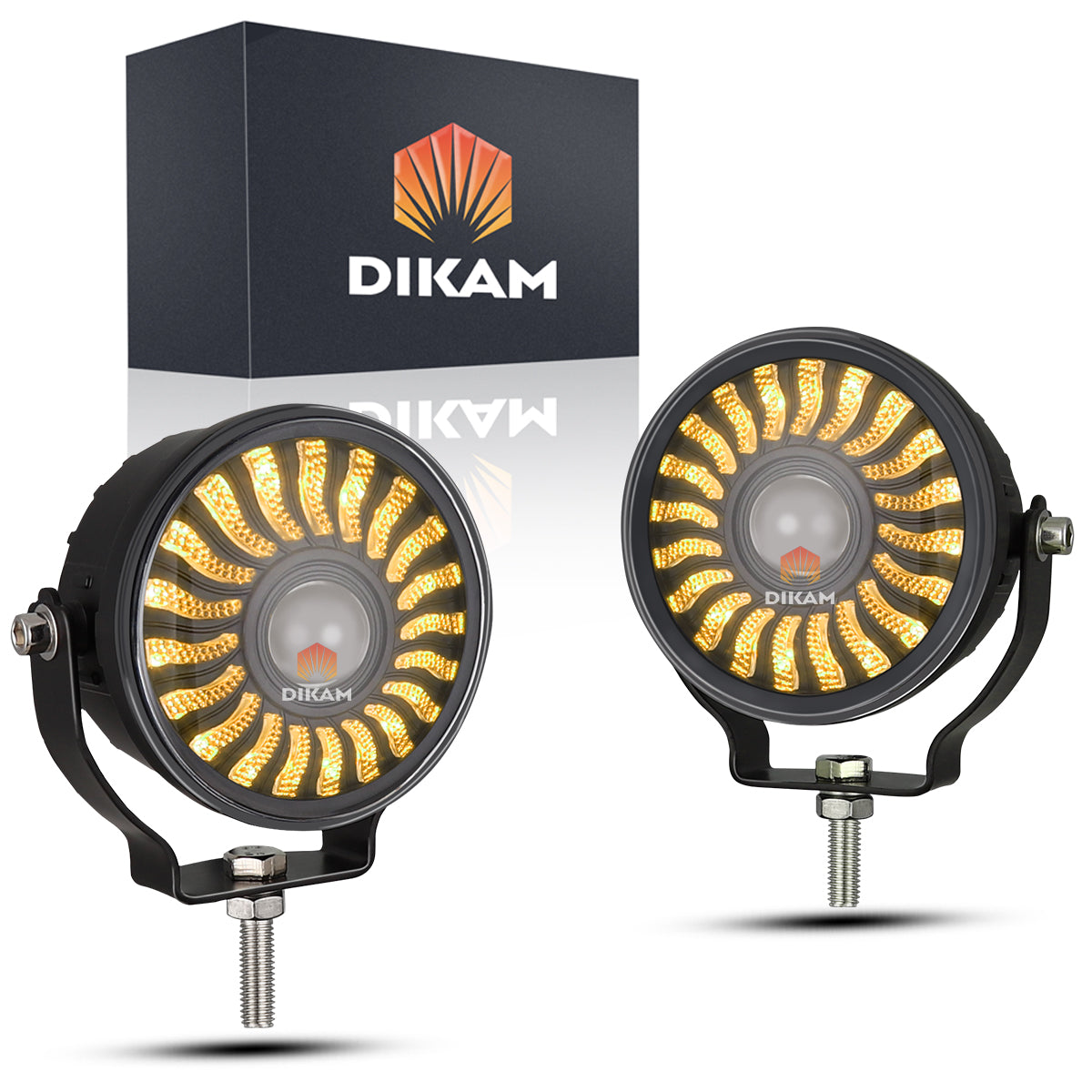 3.5 Pulgadas Faro Auxiliares Lupa Led Spot Luz Ultra Brillo- 1/Pzs