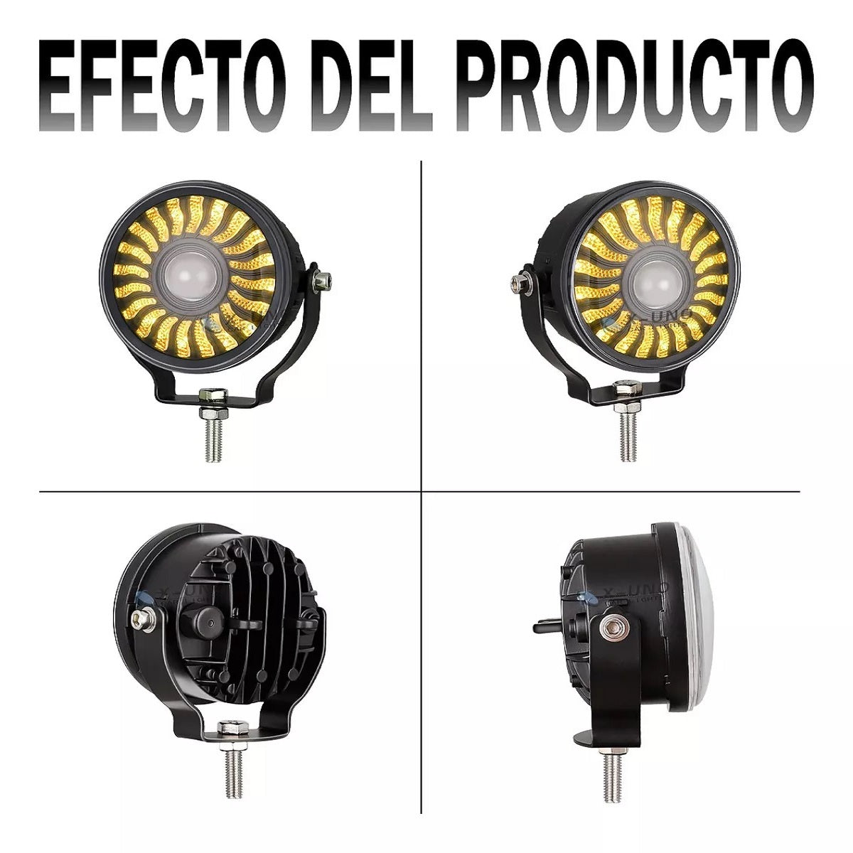 3.5 Pulgadas Faro Auxiliares Lupa Led Spot Luz Ultra Brillo- 1/Pzs