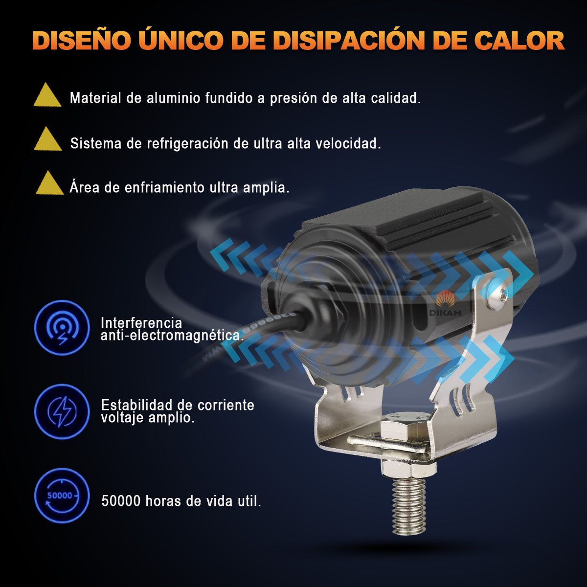 Auxiliares Faros Lupa 60w Super Bicolor Alta/baja Beam
