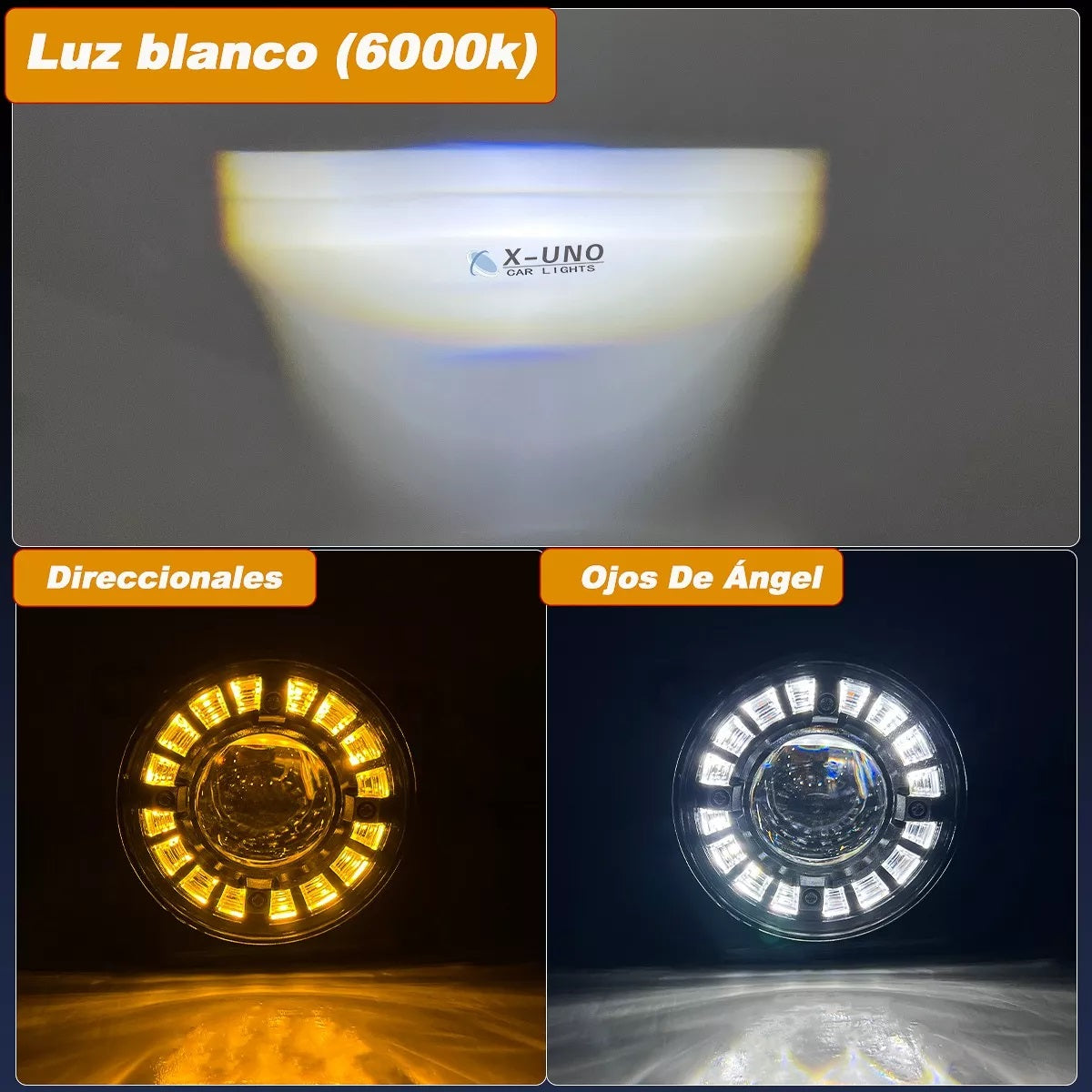 Par Faro 4 Pulgadas Led Jeep Ultra Brillo Antiniebla Lámpara- 1/Par