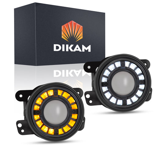 Par Faro 4 Pulgadas Led Jeep Ultra Brillo Antiniebla Lámpara- 1/Par
